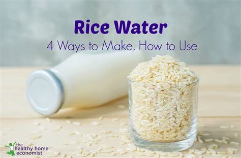 Step 2: Preparing the Rice Water. To make your rice water, begin by rinsing your rice with water to remove any dirt or debris. Place the rinsed rice in a small bowl and add 1 cup of water. Let the rice soak for at least 30 minutes, stirring occasionally. After 30 minutes, strain the rice water into a clean container with a lid.